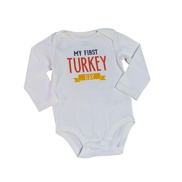 Carter's “My First Turkey Day” 2-Piece Set, Size 12M - Picture 2 of 3